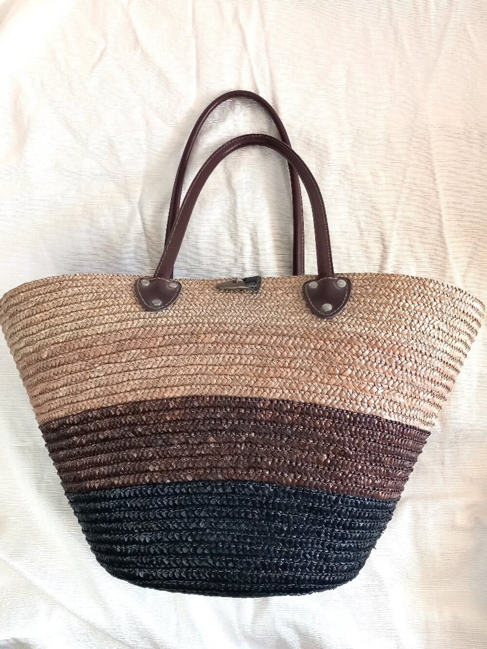 4 Toned Woven Basket or Bag